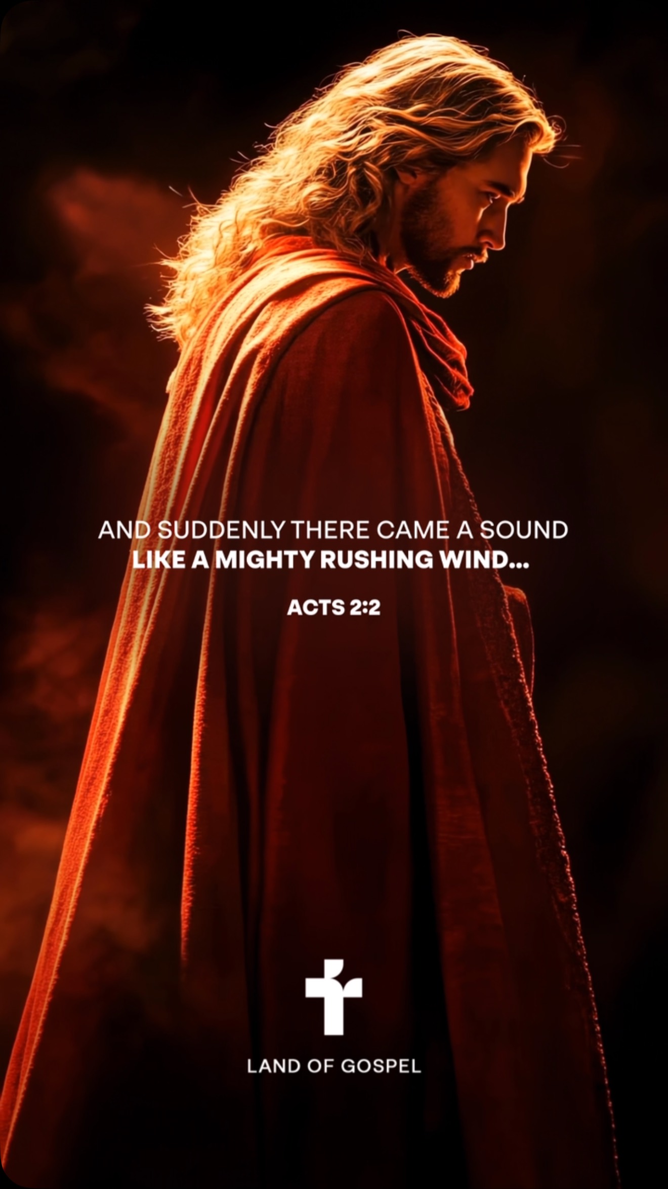 “And suddenly there came a sound like a mighty rushing wind…” — Acts 2: ...