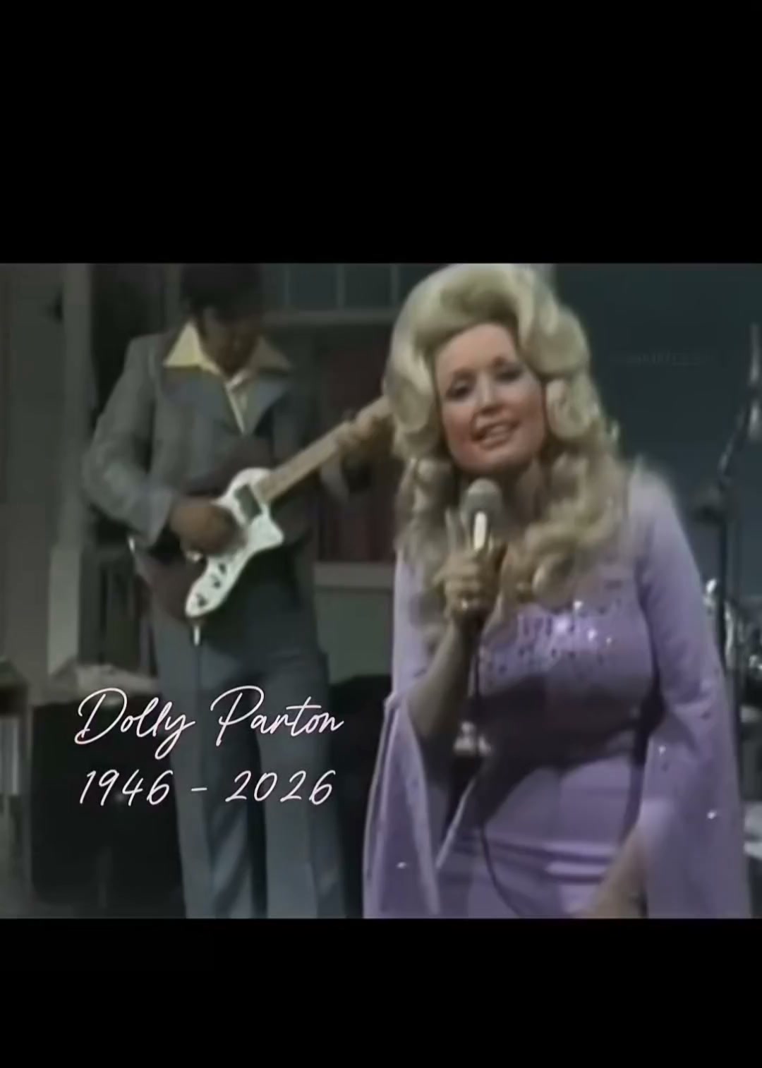 Rest In Peace, Dolly. I just got word that Dolly Parton has passed
