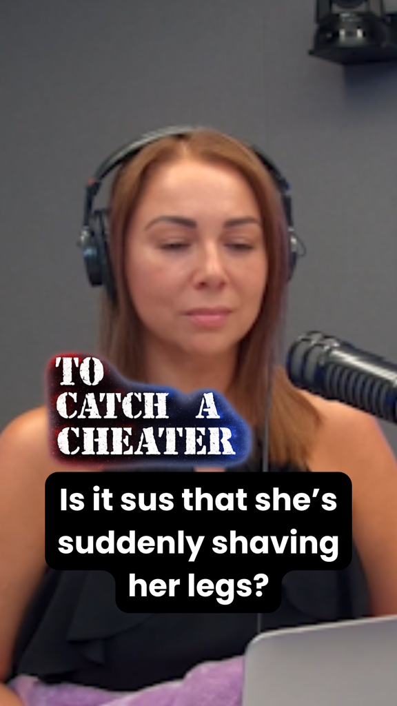 She started shaving her legs again, but is she cheating