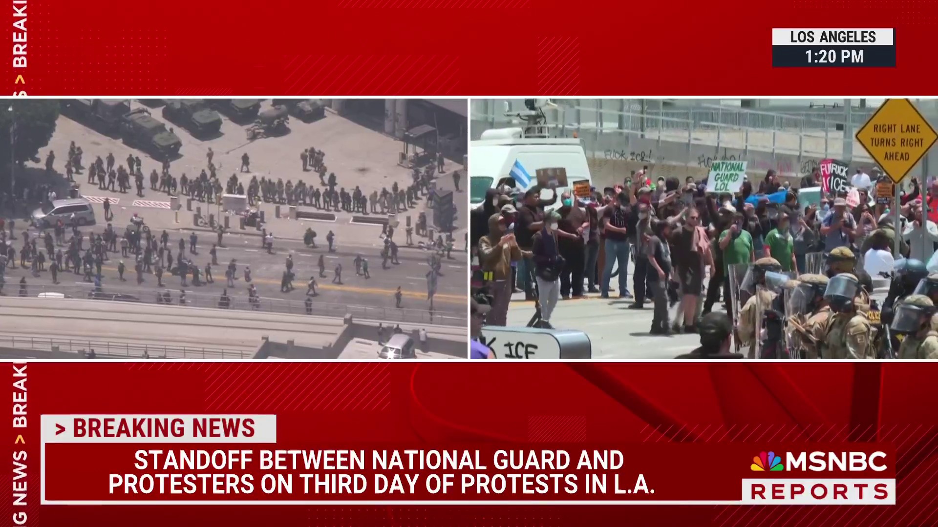 DEVELOPING: A standoff has developed between National Guard troops and ...