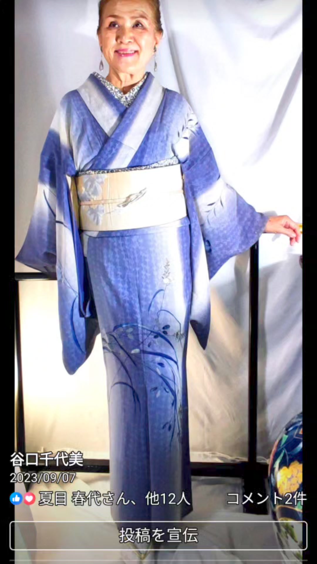 山口美術袋帯と小篠綾子の訪問着2点 うすかっ