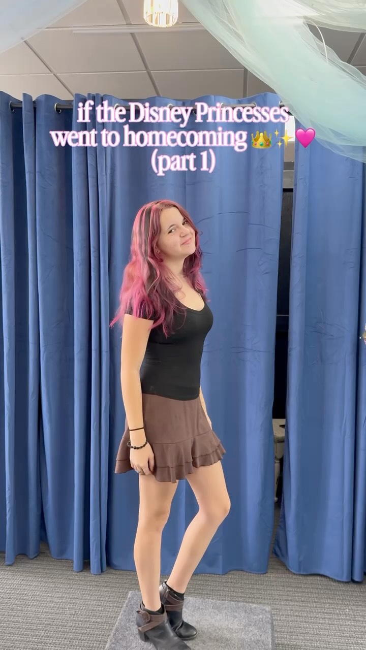 disney inspired homecoming dresses ✨ If the Princesses went to Homecoming… ✨, You KNOW they’d be showing up dressed for their main character moment. 👑💃, So now comes the important question…, Wh everyday midi dress