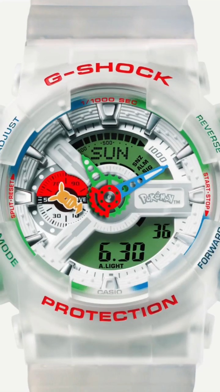 A collaboration model celebrating Pokémon's 30-year milestone. The