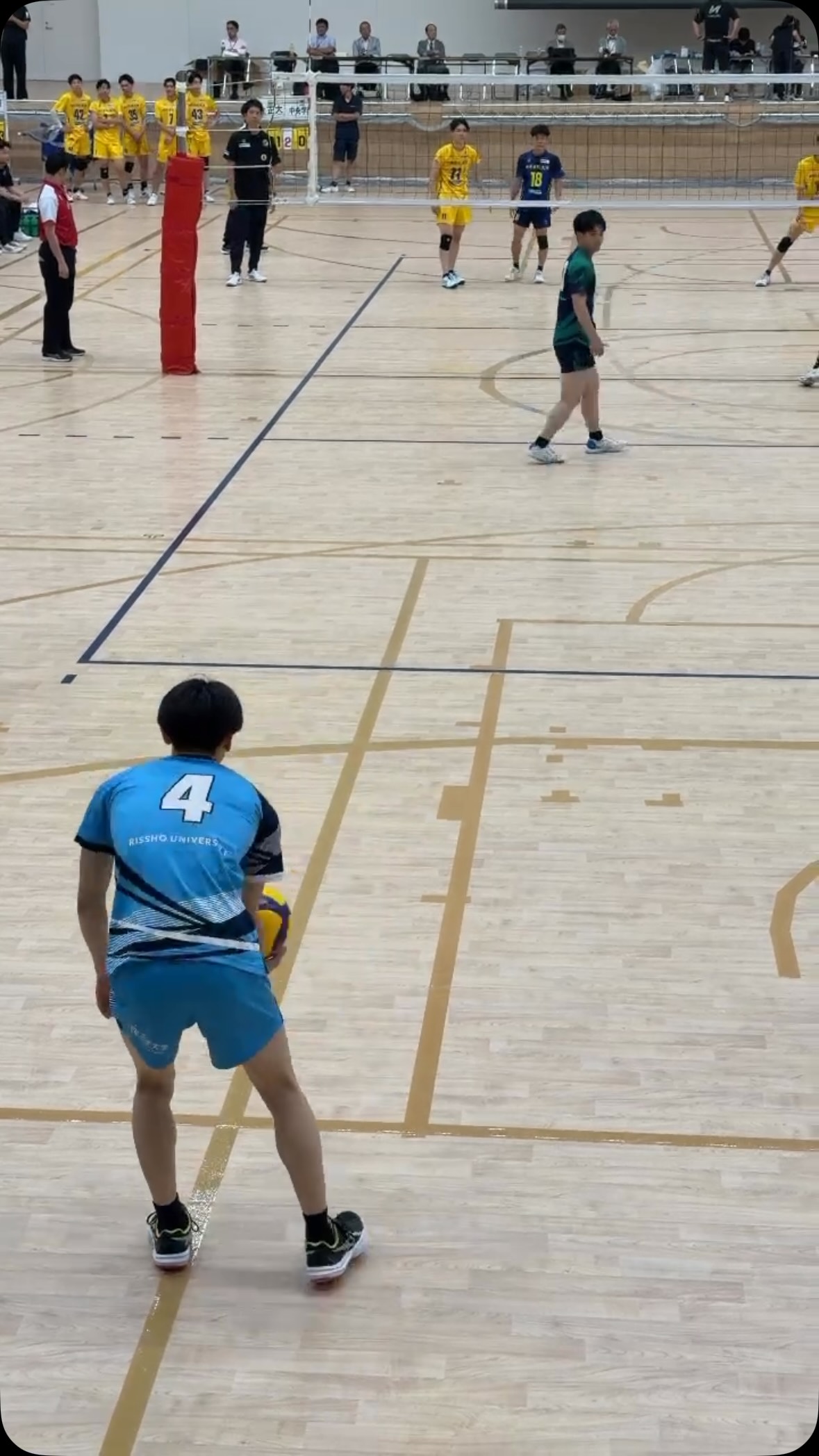 立正大バレー こんにちは!! 立正大学バレーボール部です🏐 ⁡ 本日より2026年度秋季
