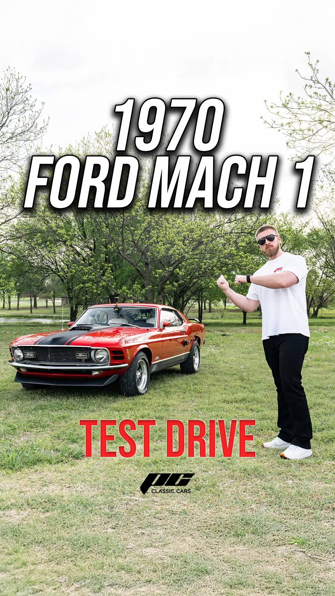 1970 Ford Mach 1 Test Drive Numbers Matching M Code 351C - Auto