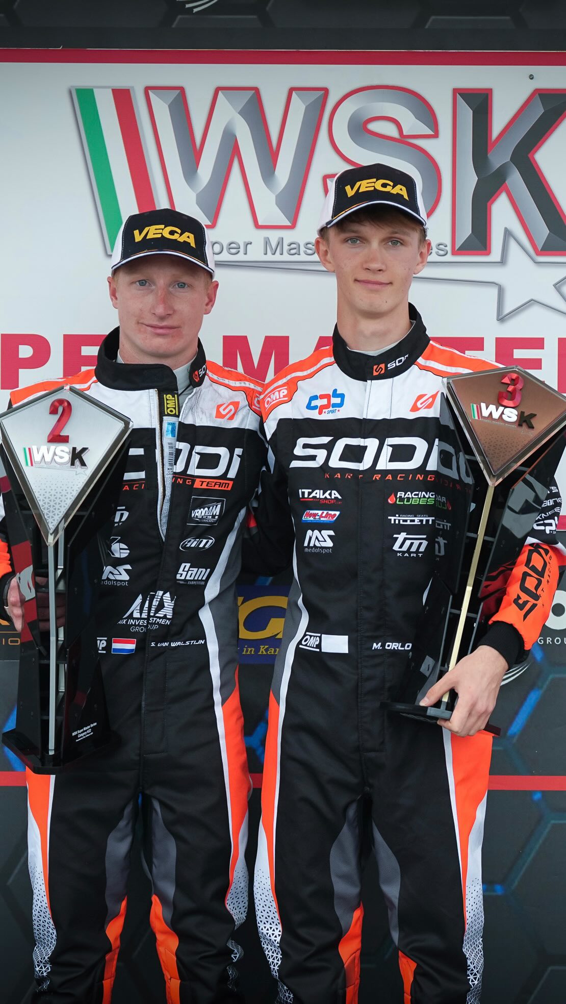 🏆 Double Podium for the Fourth Round of the WSK Super Master Series! 🏆 ...