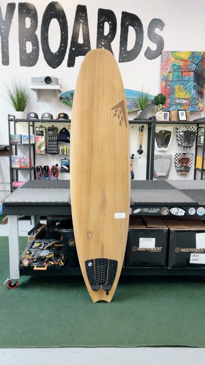 ファイヤーワイヤーGREEDY BEAVER 6フィート ウッド フィン＋ケース Here's a taster of what the Greedy Beaver from Firewire Surfboards