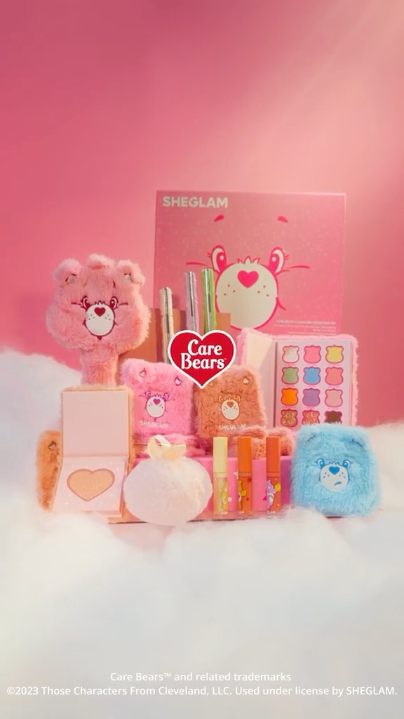Time for you to SHINE with the Care Bears x SHEGLAM Collection