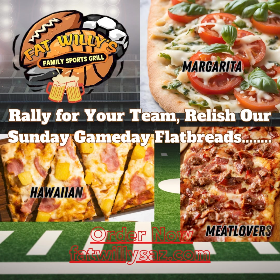 Unleash your inner football fan at Fat Willys! 🏈🍔🍻 From new food and ...