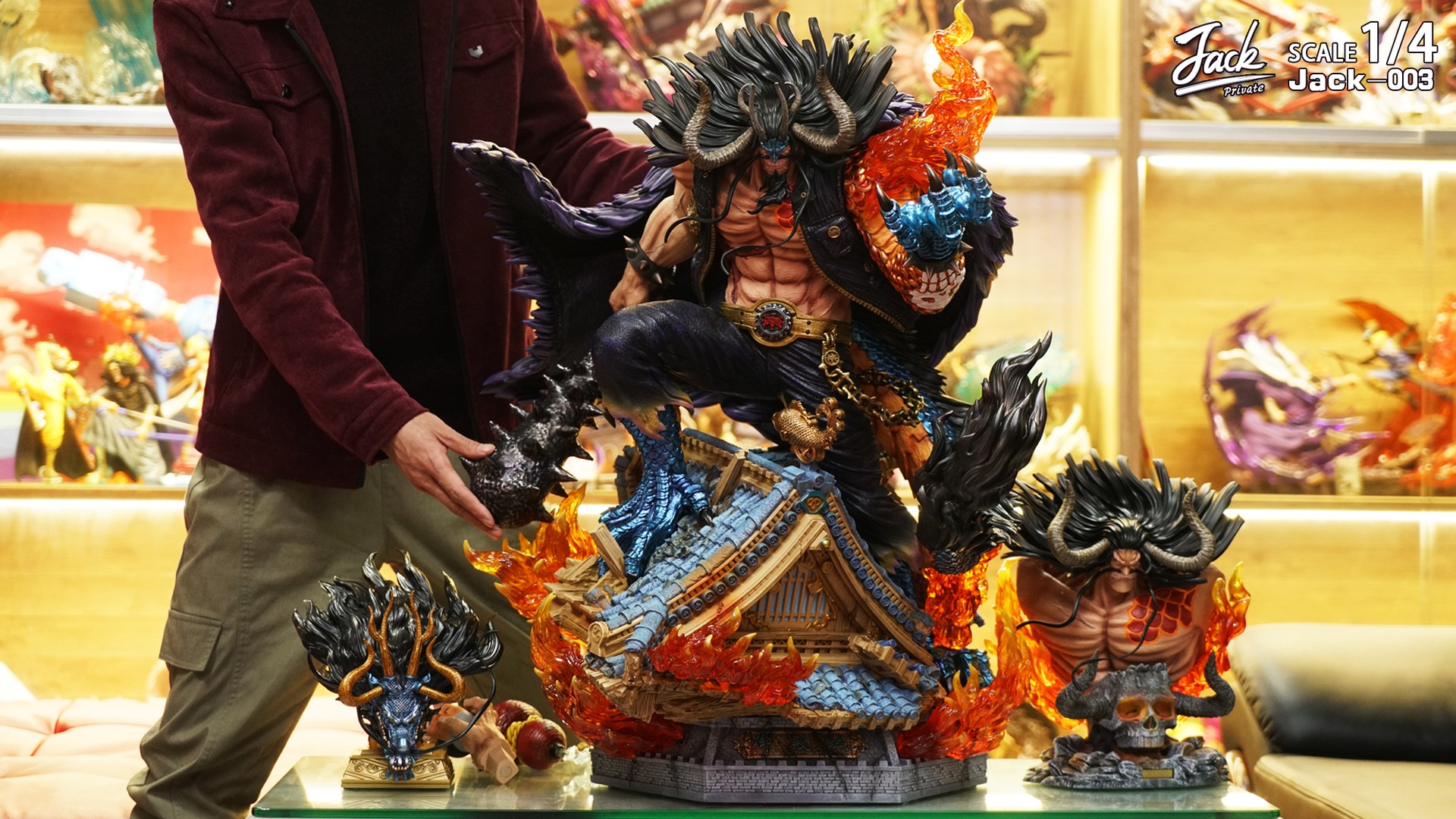 Shipping】Jack Kozuki Oden GK □Material：Resin □Package Method 