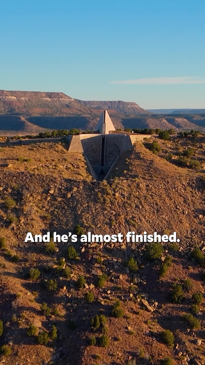 This giant sculpture is unlike anything else on Earth. And after