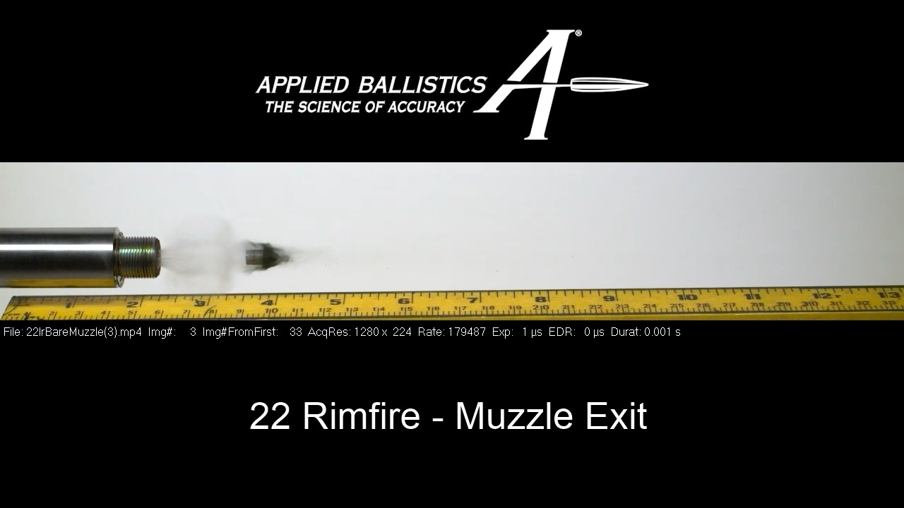This is a rare example of a bullet fired from a 1:1