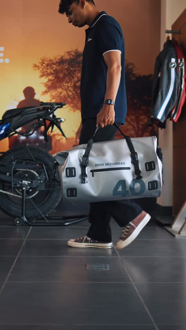 Big on space. Ready for the road. Built for riders who never pack