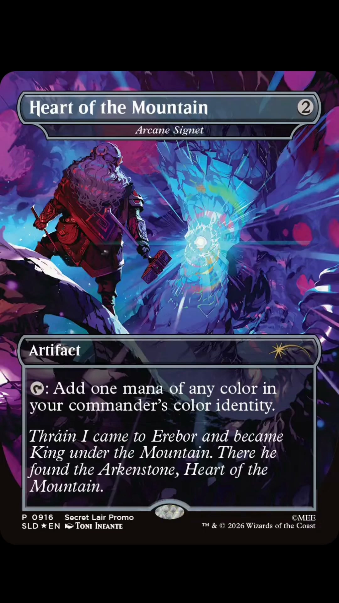 マジック：ザ・ギャザリング SECRET LAIR Jesper Ejsing RAINBOW FOIL
