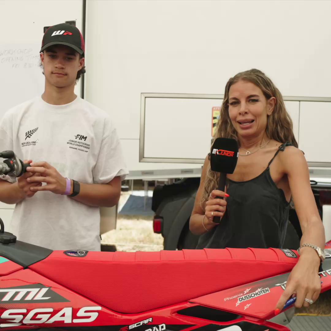First time racing in Europe for Phoenix Van Dusschoten, representing ...