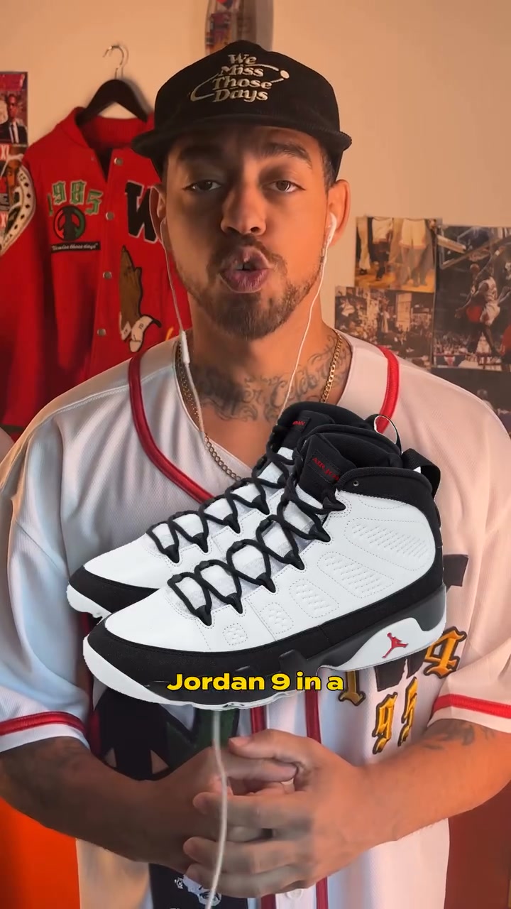 Air Jordan9 OGカラー US10 箱あり2PAC