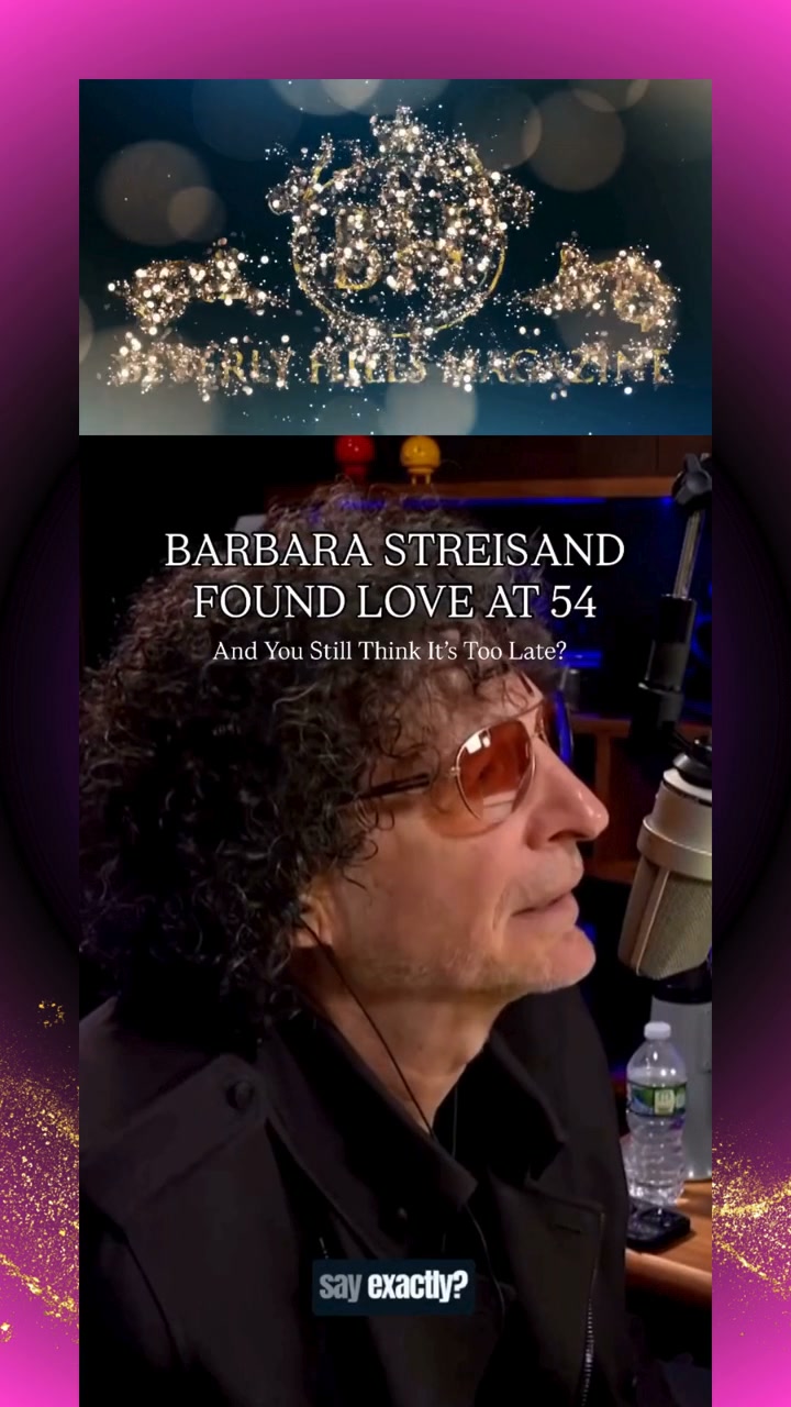 ⭐ CELEBRITY INTERVIEW ✨ Barbara Streisand shares the touching