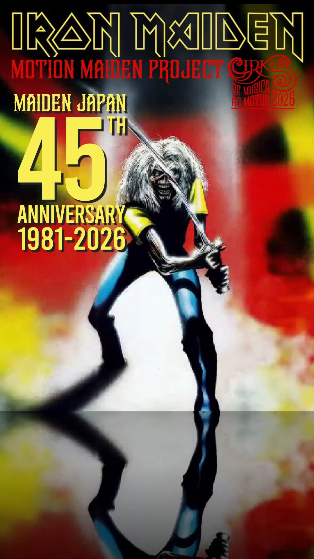 Iron Maiden メ⛩️📀 MAIDEN JAPAN - 45th ANNIVERSARY 📀⛩️メ
