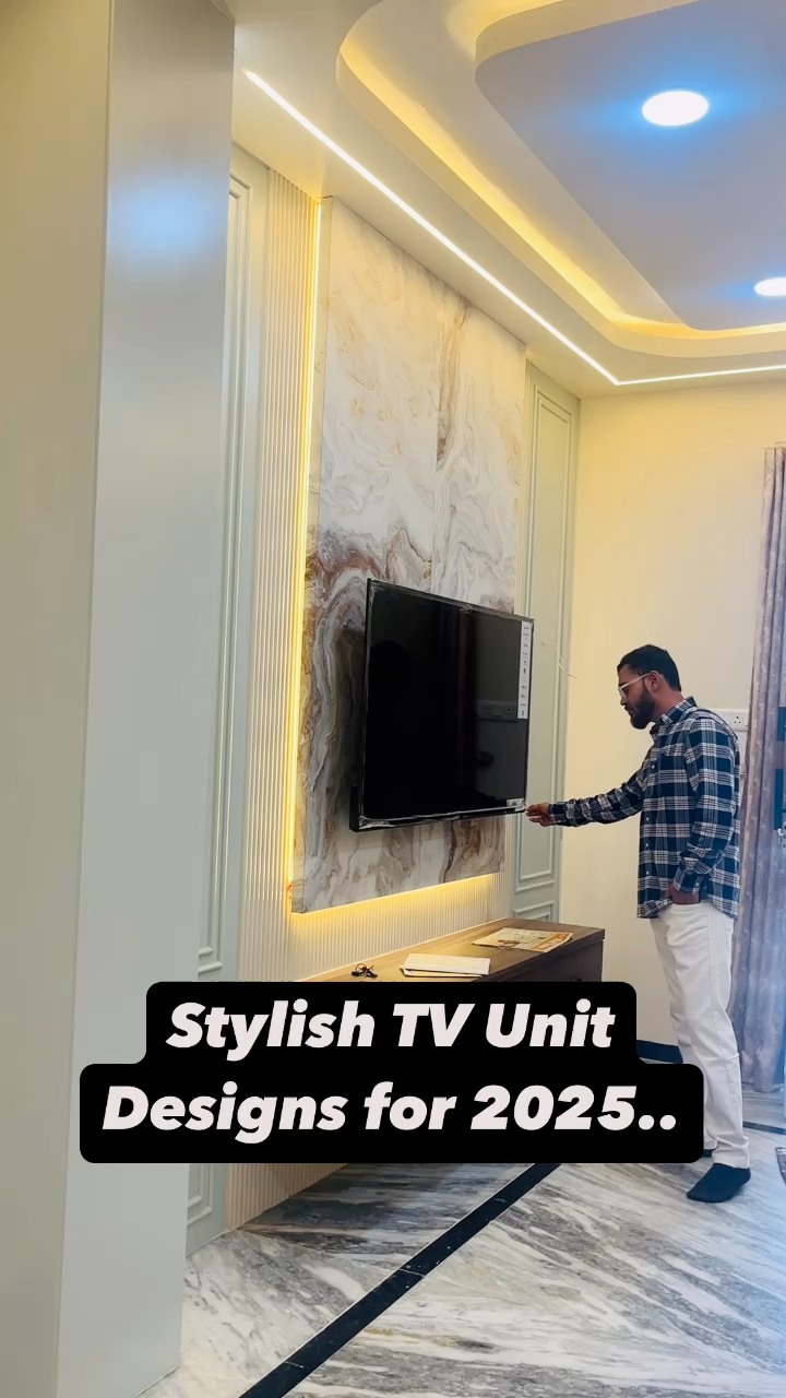 📺 Stylish TV Unit Designs for 2025!Your living room deserves more than ...