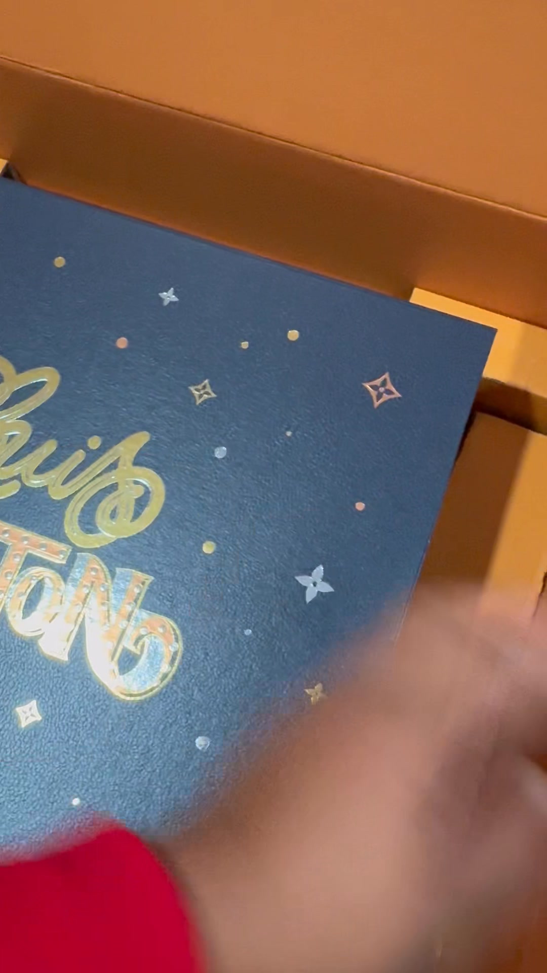 A festive delivery from Louis Vuitton, a classic advent calendar