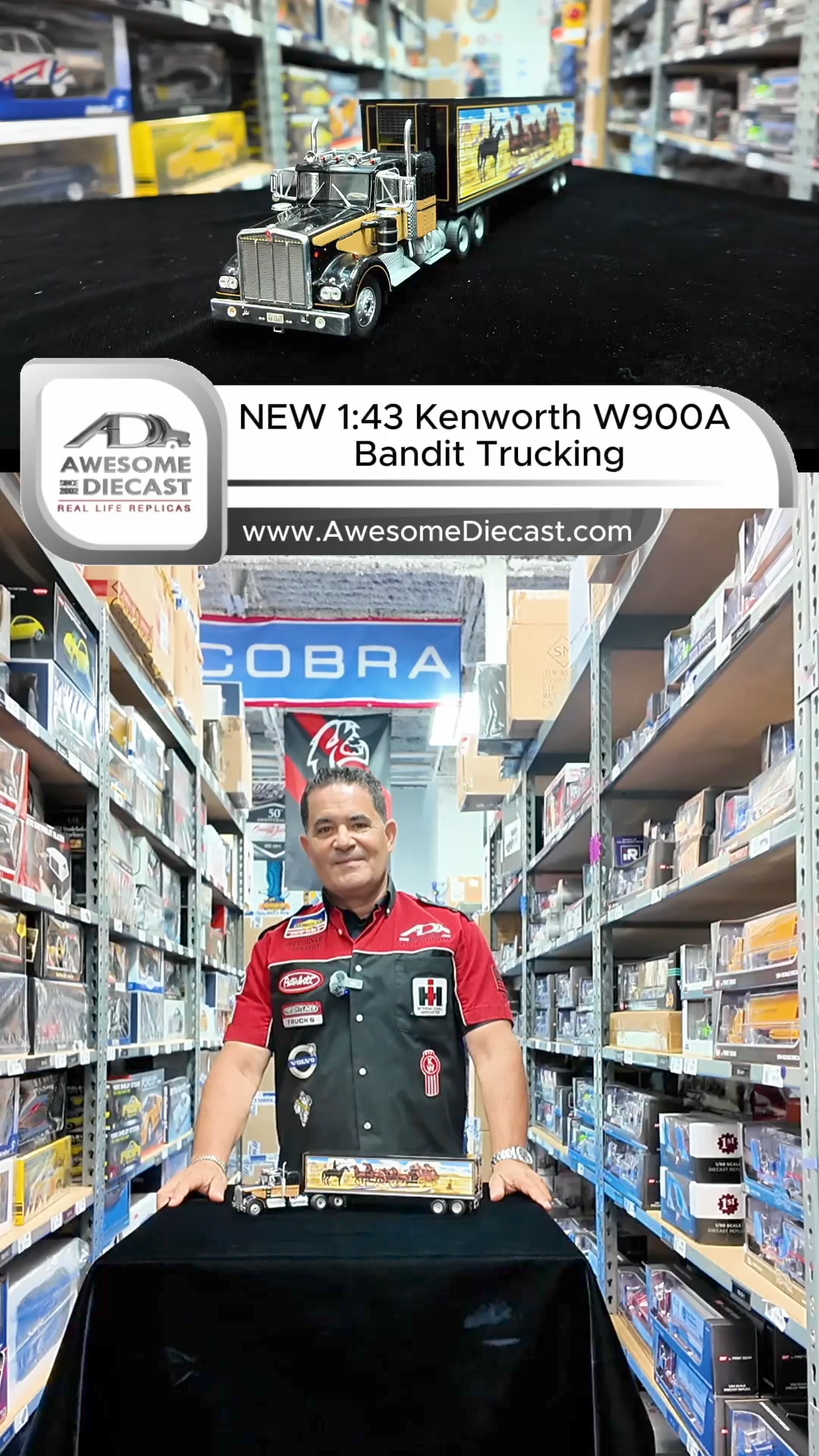 Unleash the legend with the 1977 Kenworth W900A Tractor with