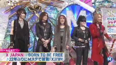 X Japan en Music Station soacial live 25/12/2015 | X Japan Spanish