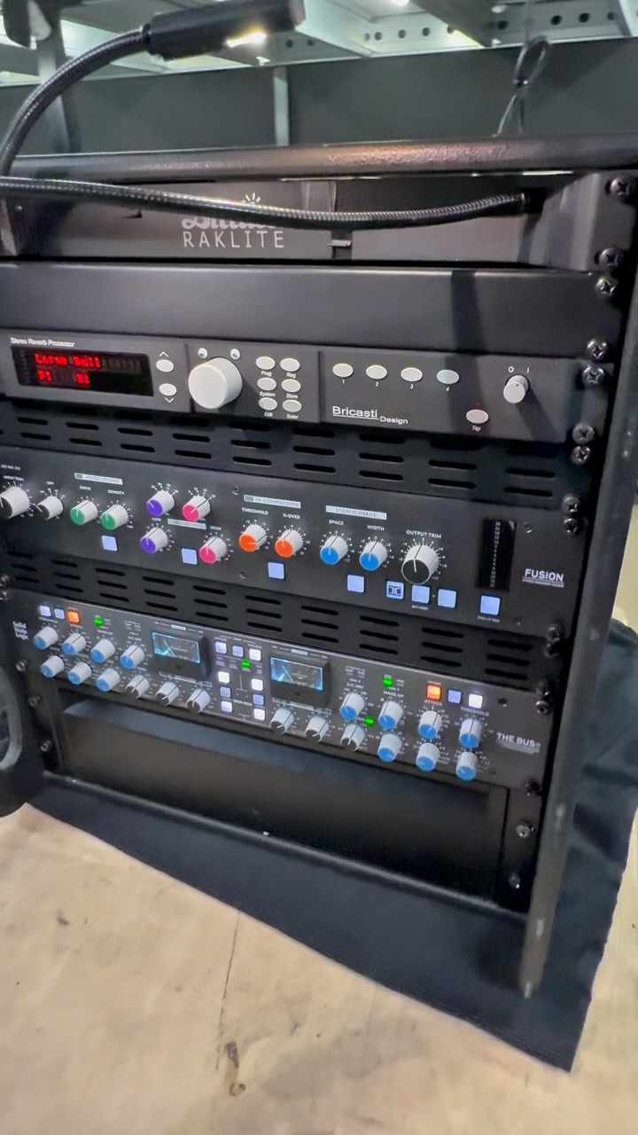 Festival summer is coming! Building a FOH side rack for @juli right ...