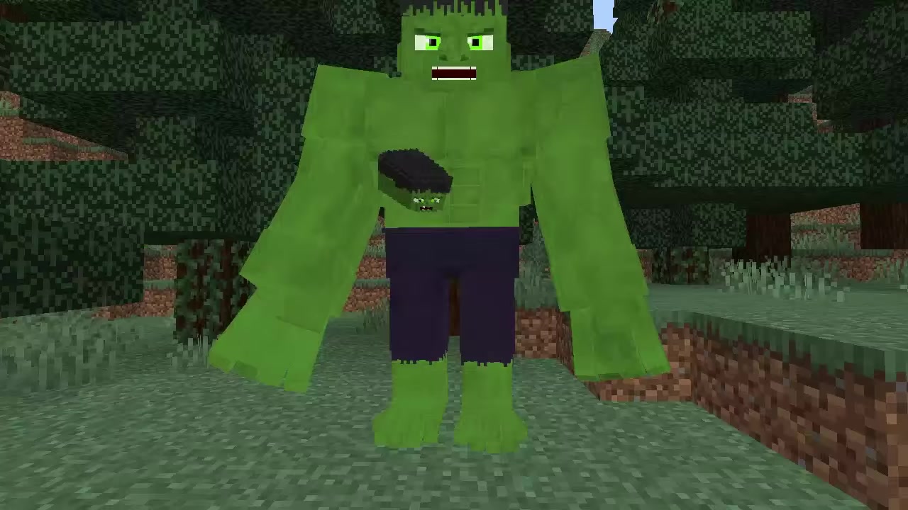 I became Hulk in Minecraft Bedrock using this Add-on! 🔥 #minecraft # ...