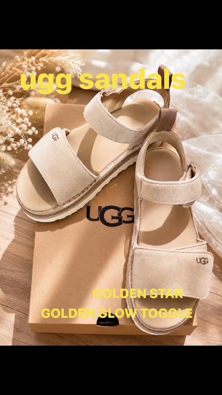大好きなUGGから 大活躍できるサンダルを ご紹介します😊 GOLDEN STAR