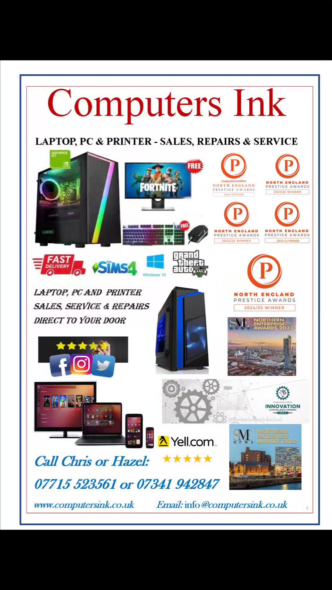 Computers Ink | Ashington