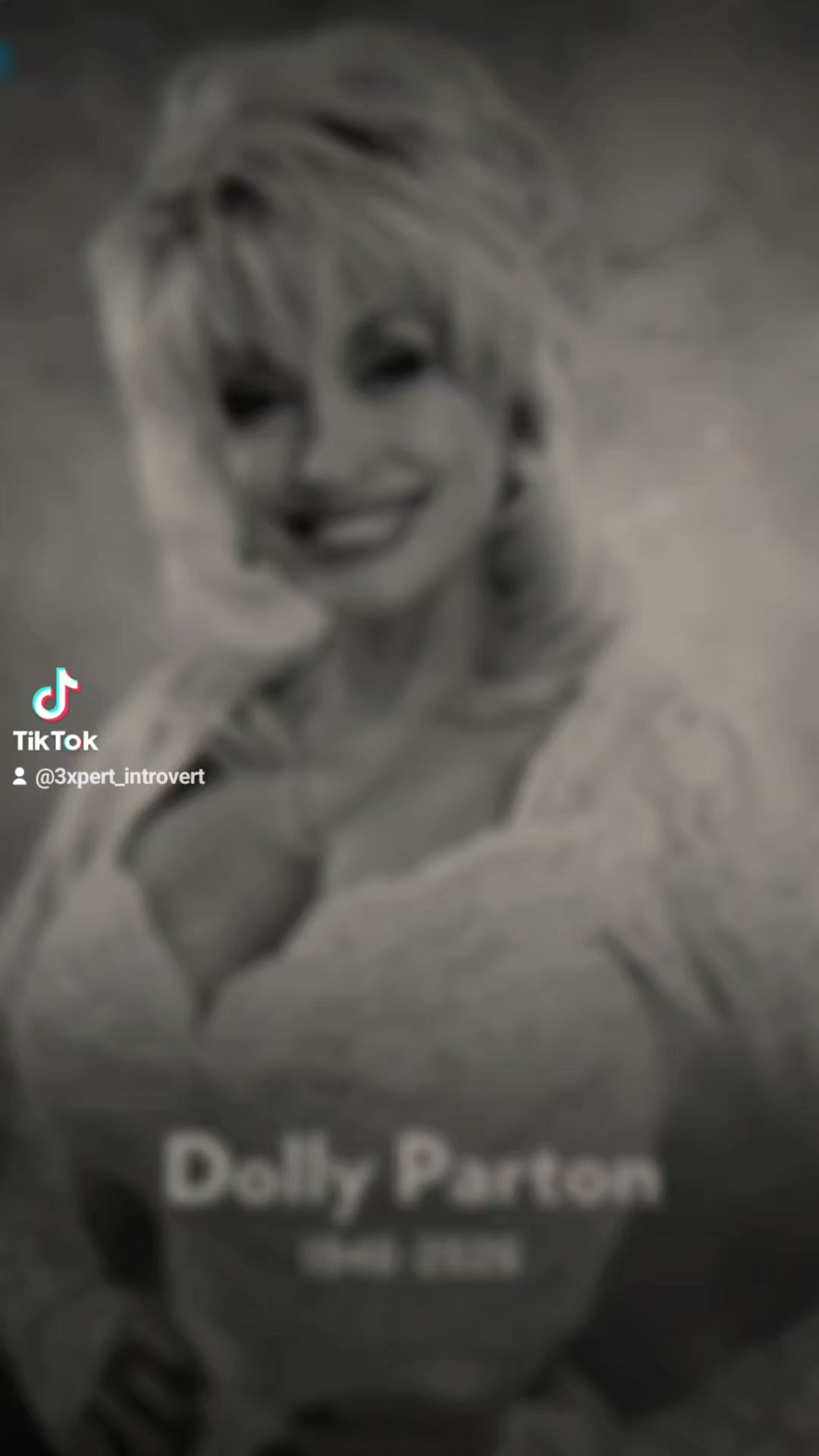 Rest In Peace, Dolly. I just got word that Dolly Parton has passed