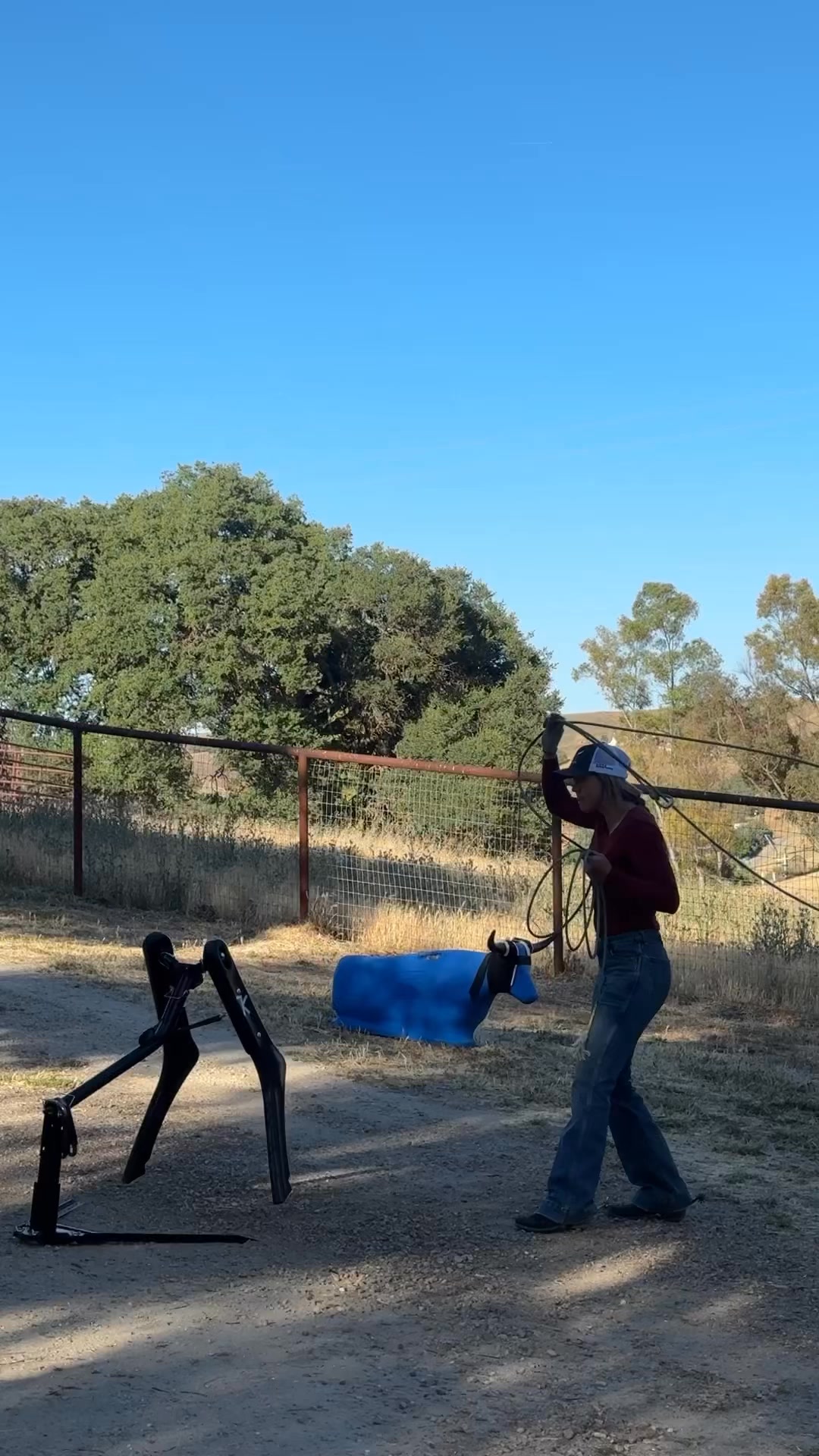 Chelsey Bushnell Trick Roping