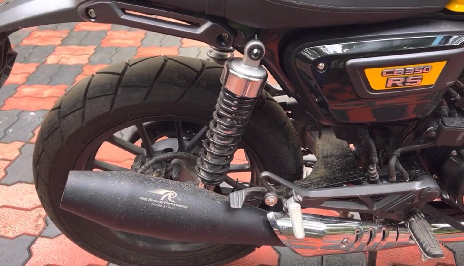 HONDA GB350S マフラー RED ROOSTER PEGASUS HONDA GB350S マフラー
