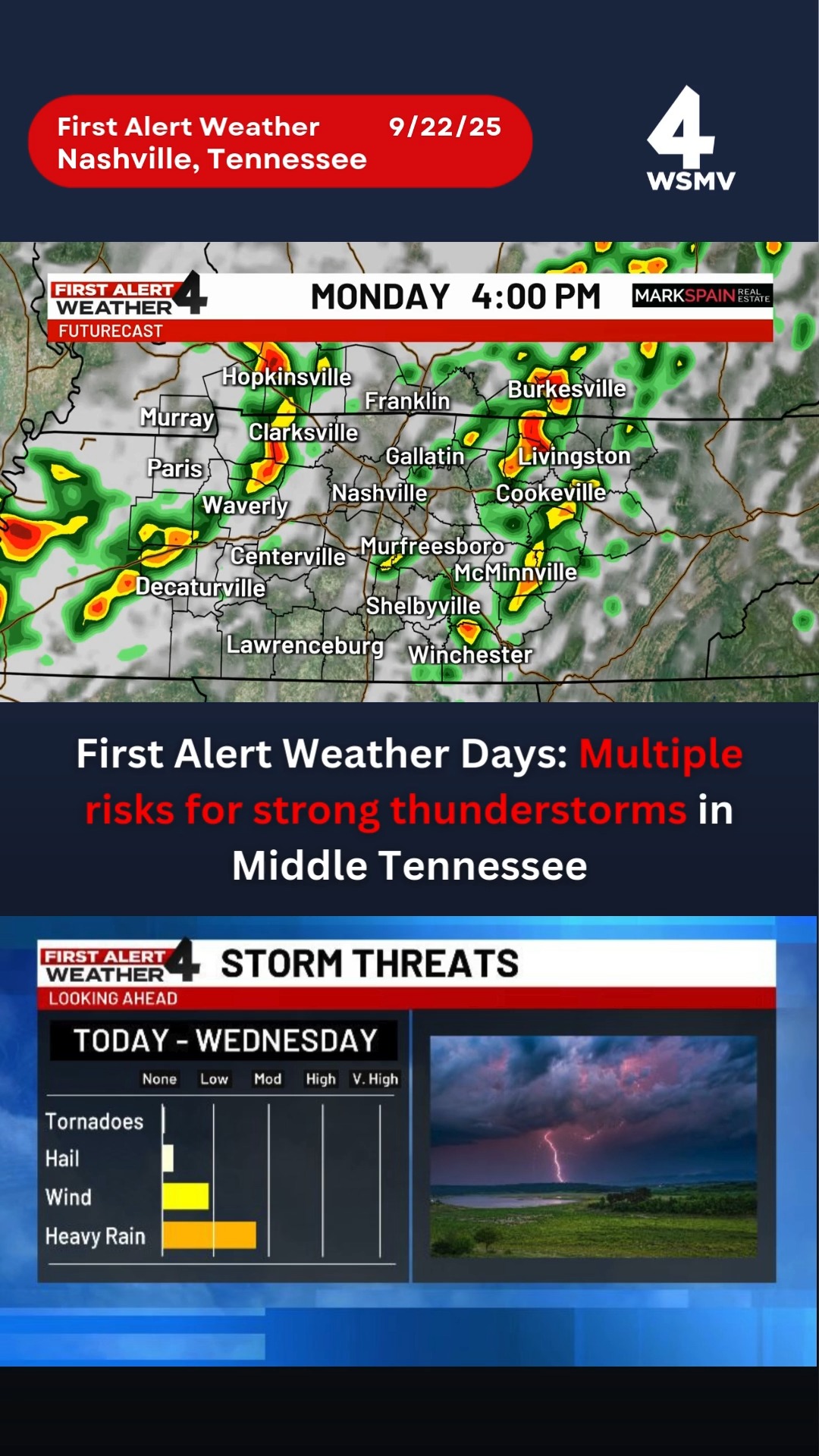 First Alert Weather Days have been issued for Monday through Wednesday ...