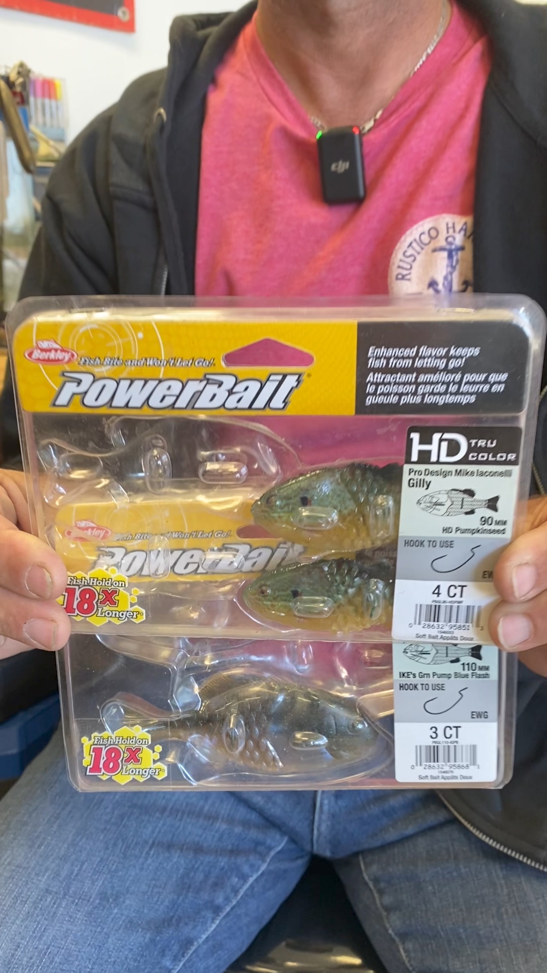 berkley fishing boxes and won't let go Froggin' Haul of Fame and catch more fish Today on Ike in the