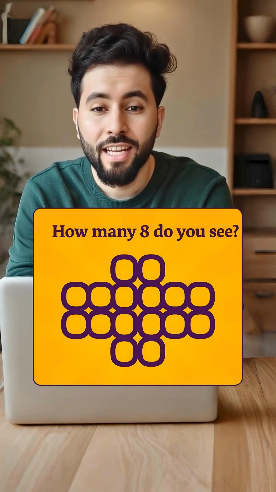 How Many 8s Do You See? #brainteaser #numberpuzzle #MindGames # ...