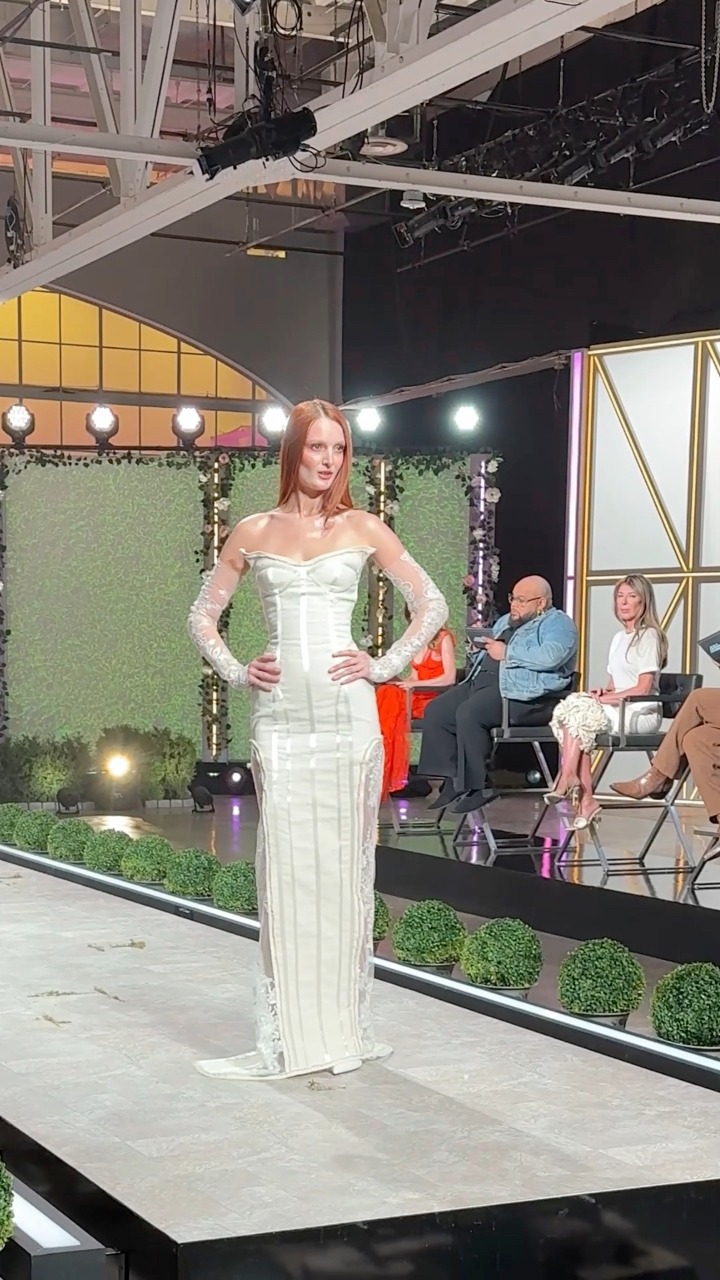 project runway bridesmaid dresses 👰🏻‍♀️💐 Behind The Scenes - RUNWAY - PART ONE - of the designs Project Runway Wedding Gown + Wedding Party Challenge 🎥 | Nick Verreos Size:10 AU polka Here's Why Everyone Should
