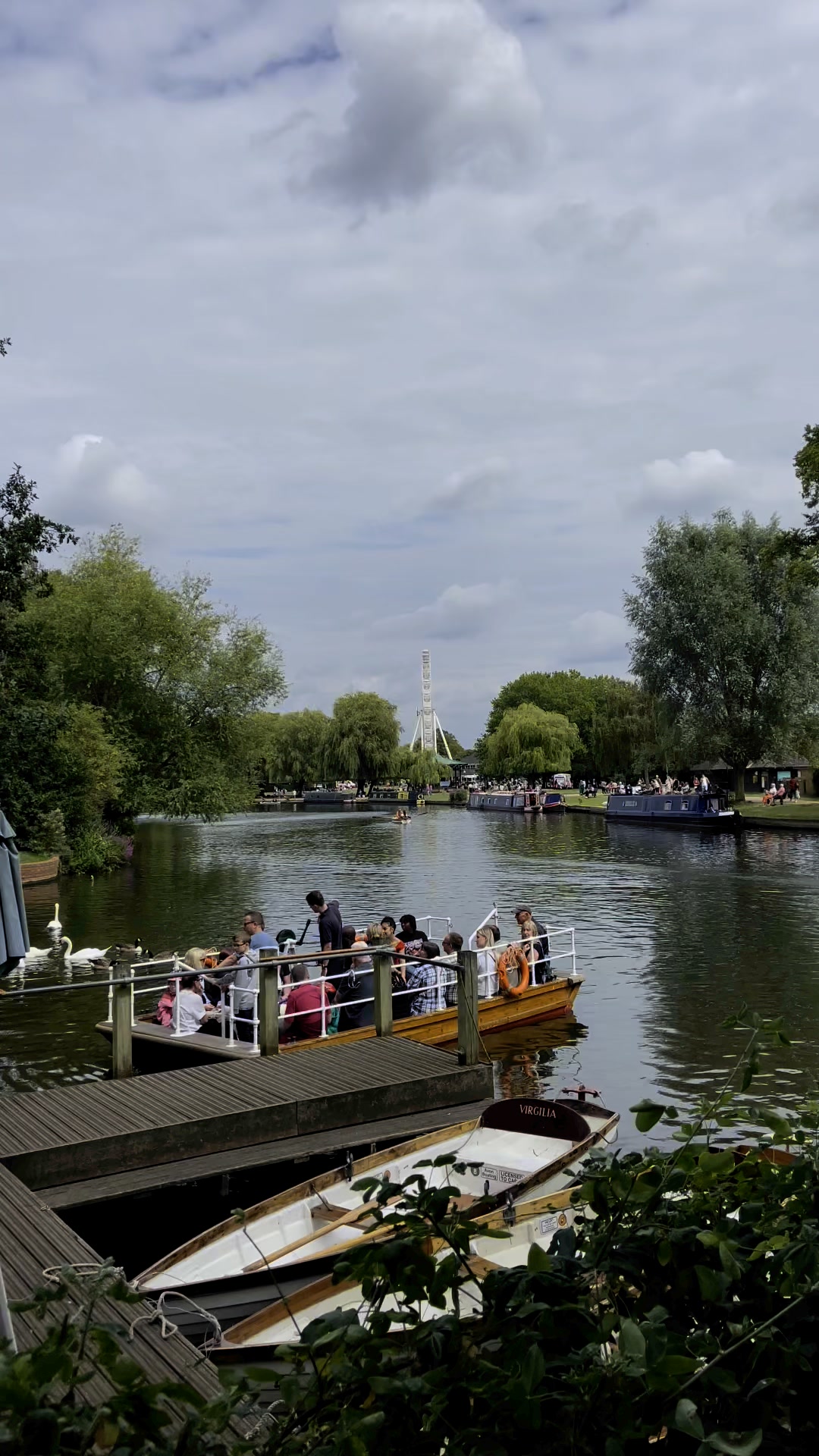 The chain ferry crossing the River Avon—always a favourite after a ...