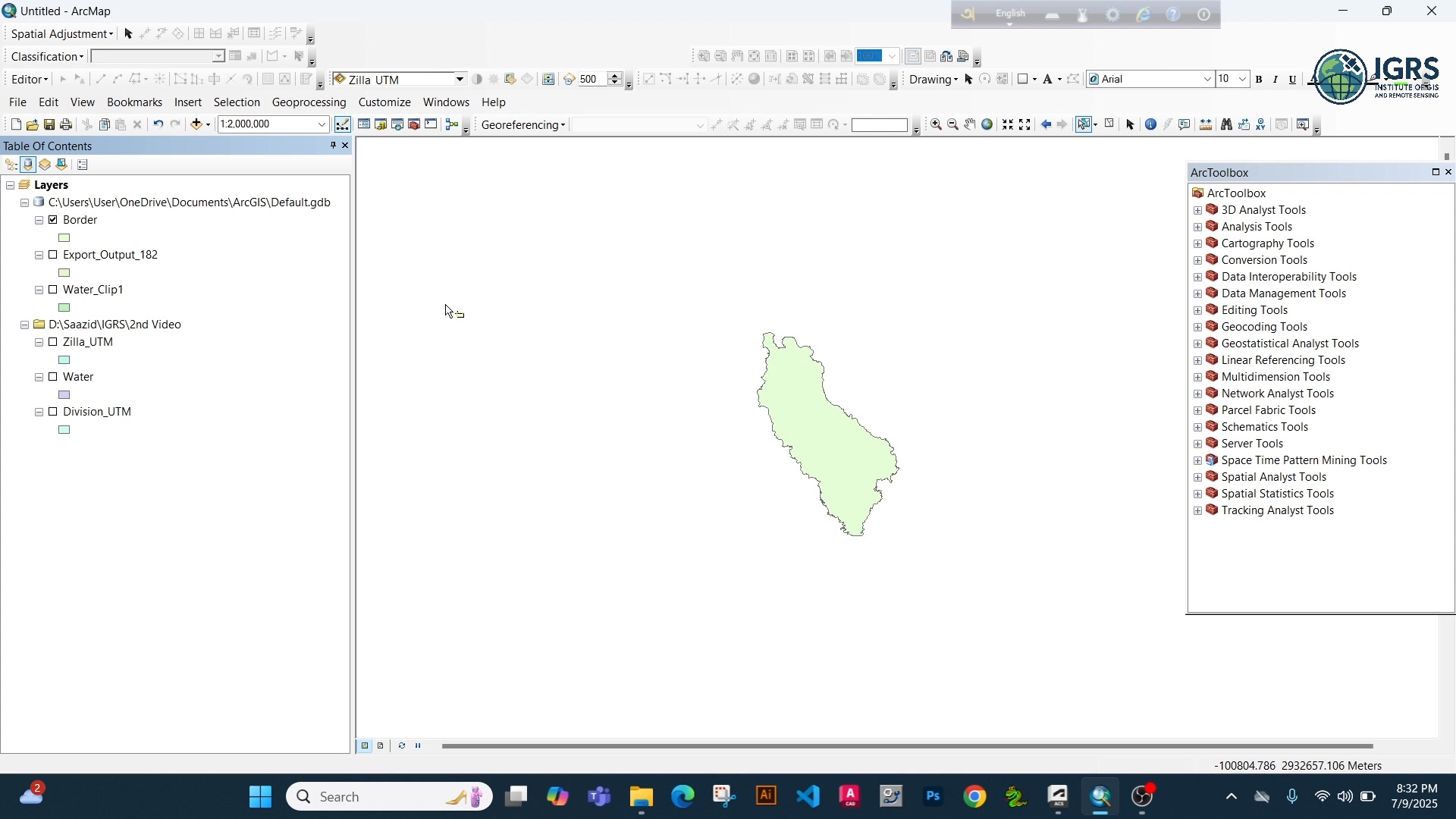 Map Overlay Analysis in GIS with Python 📍 প্রকাশিত: IGRS – Institute of ...