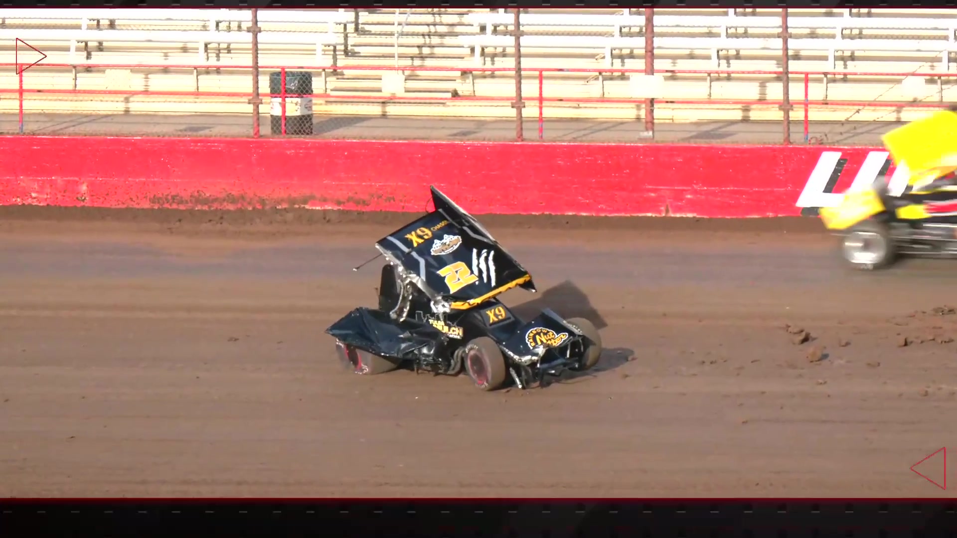 💥 A part failure sent Rees Moran hard into the wall during High Limit ...