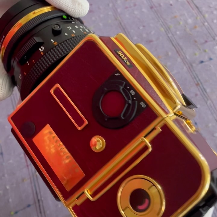 CLA: Hasselblad 503CW Red Maroon Kit, Limited Edition No. 150