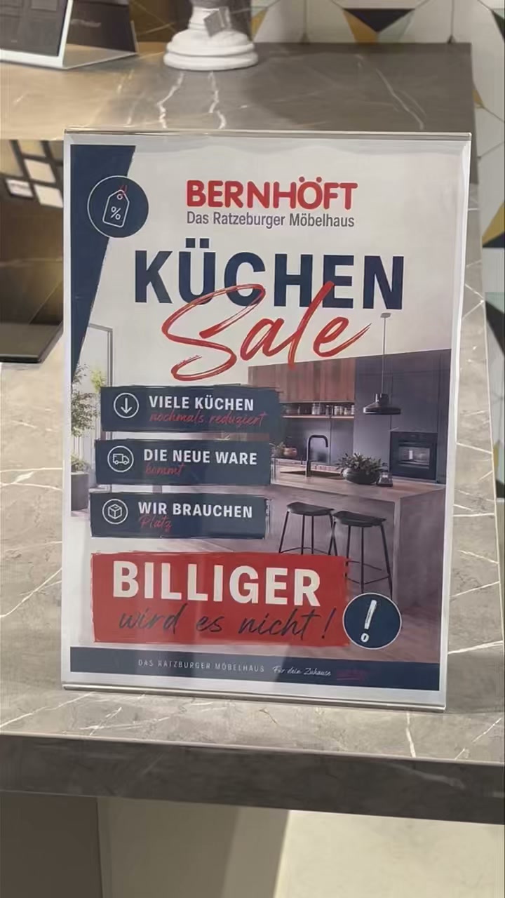 Küchen Sale !!! - Wir bauen um
