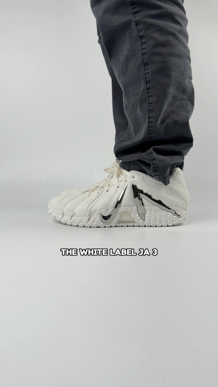 The “White Label” Nike Ja 3 is Insane🤯 | Steve Natto Sneaker Reviews