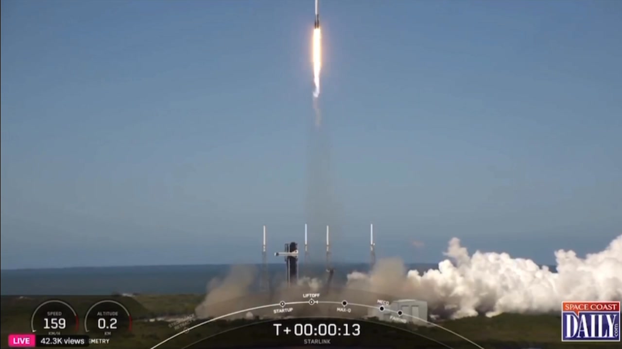 WATCH: SpaceX Launches Falcon 9 Rocket from Cape Canaveral, Lands First ...