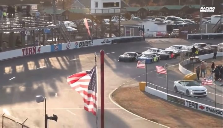 The race winning move from Connor Hall at Carteret! With less than 15 ...