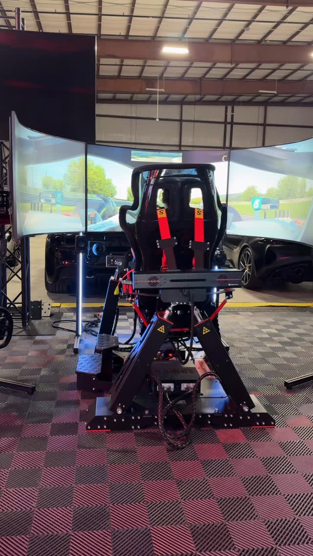 If your tires break loose on the P1 “S” 4DOF Racing Simulator, you’ll ...