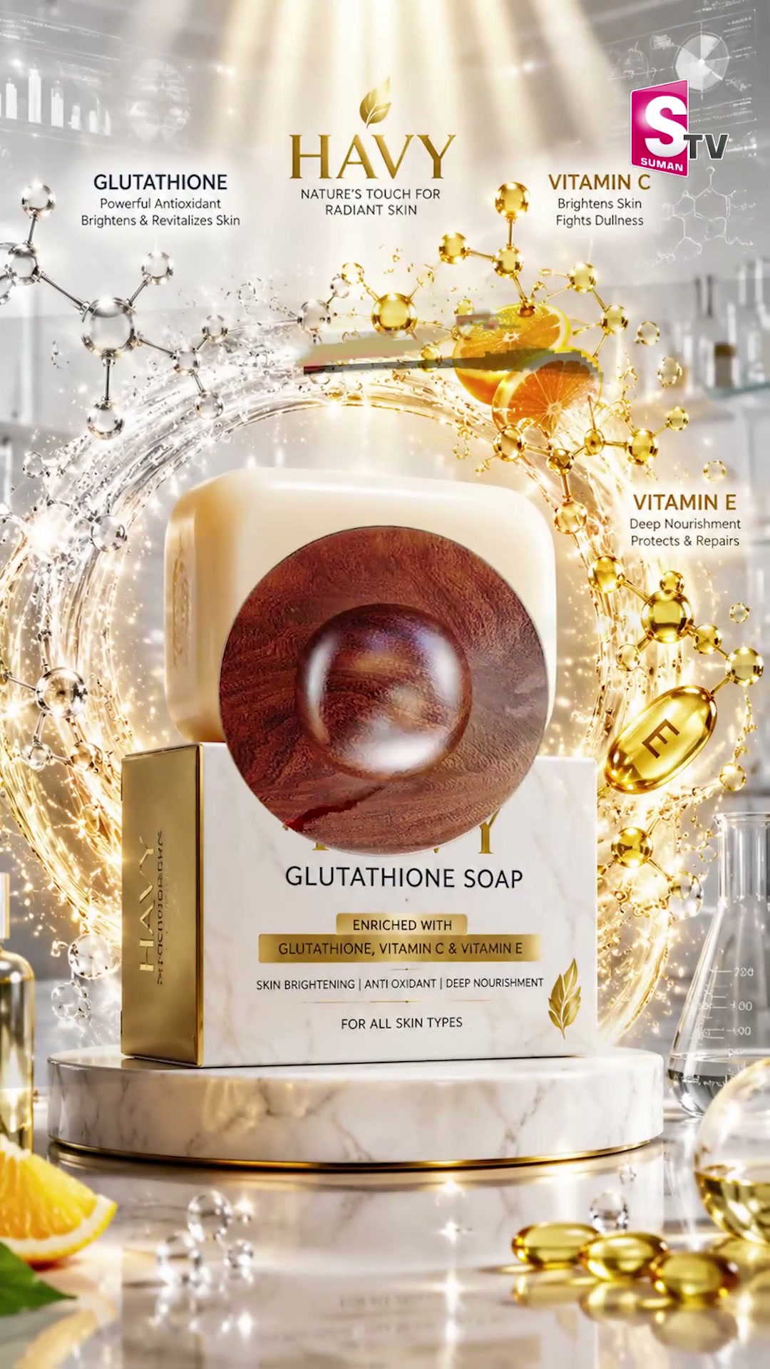 Havy Brand Glutathione Soap Review – Does it really brighten and whiten skin? , In this video, we take a closer look at the Havy Glutathione Soap, a popular skin whitening and brightening soap 