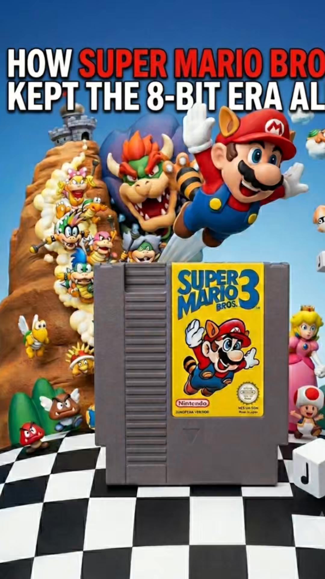 Super Mario bros 3 and how it kept the 8-bit era alive and kicking