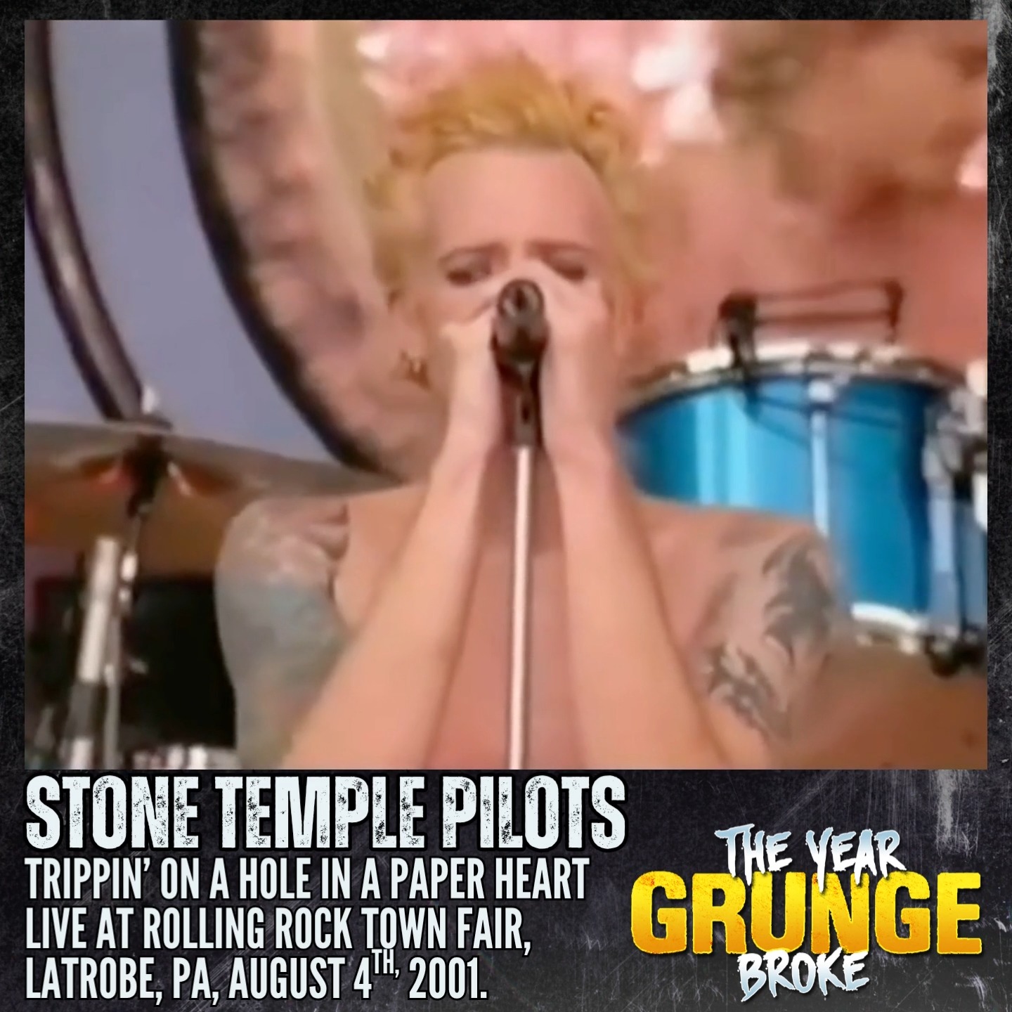 STONE TEMPLE PILOTS - Trippin' On A Hole In A Paper Heart - ON