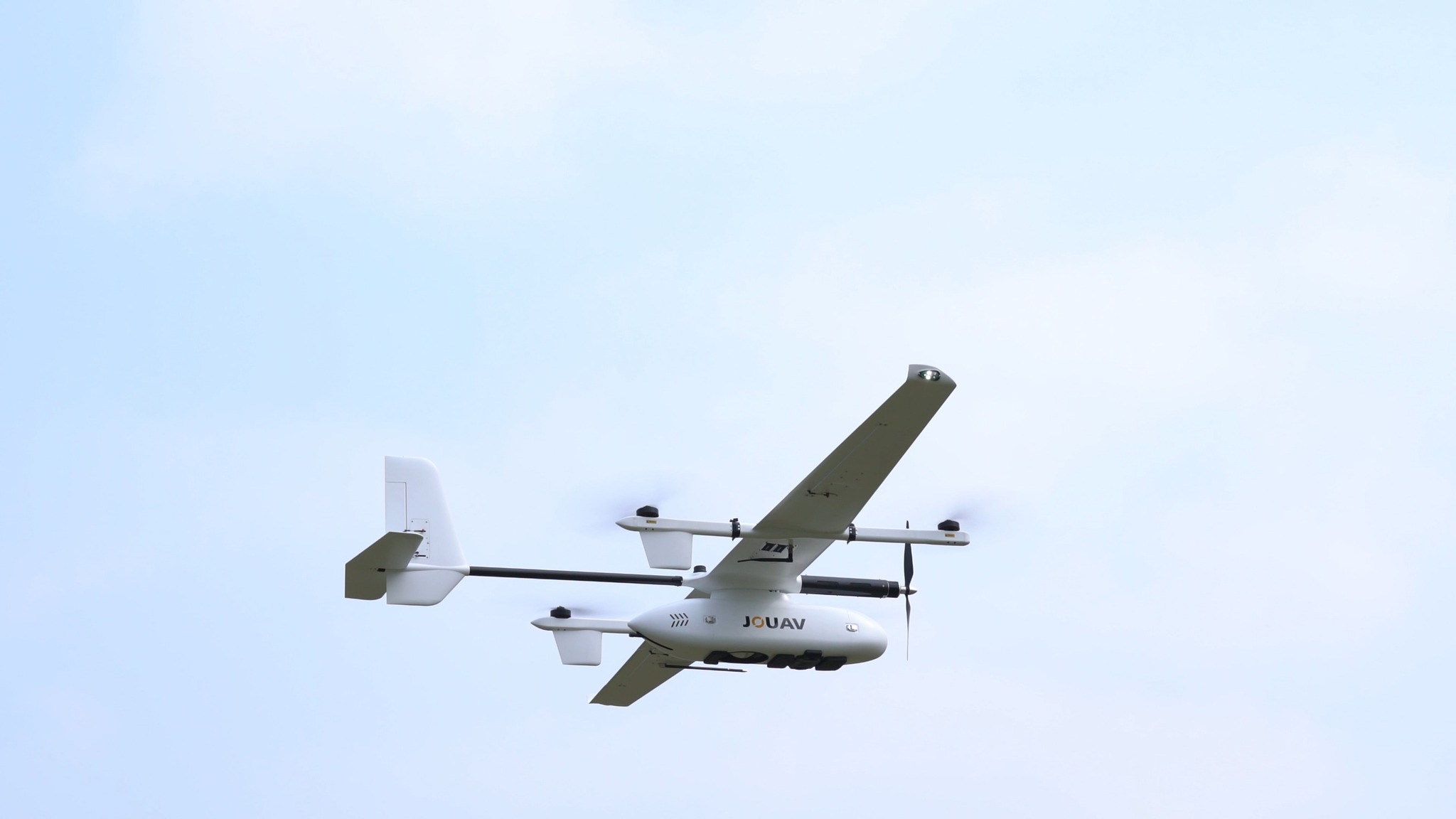 Following a recent rainstorm, the JOUAV CW-15 VTOL UAV was deployed for ...